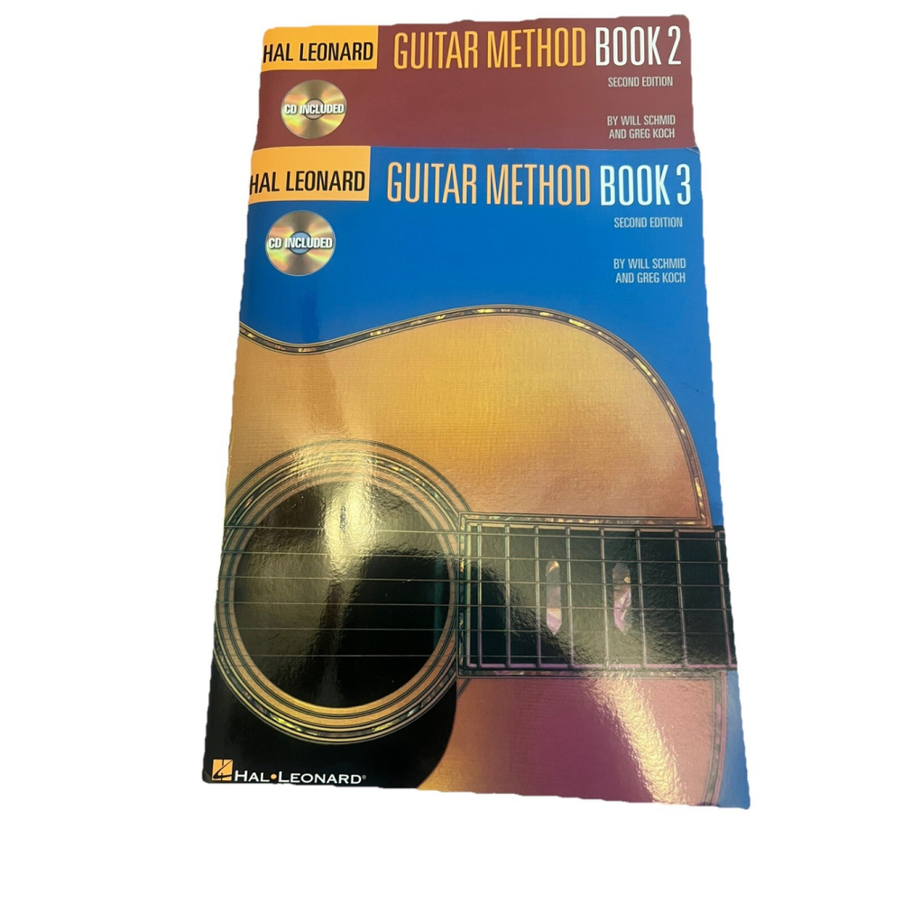 Hal Leonard Guitar Method, Second Edition - Books 2 & 3 With Disc Included